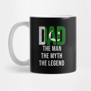 Pakistani Dad The Man The Myth The Legend - Gift for Pakistani Dad With Roots From Pakistani Mug